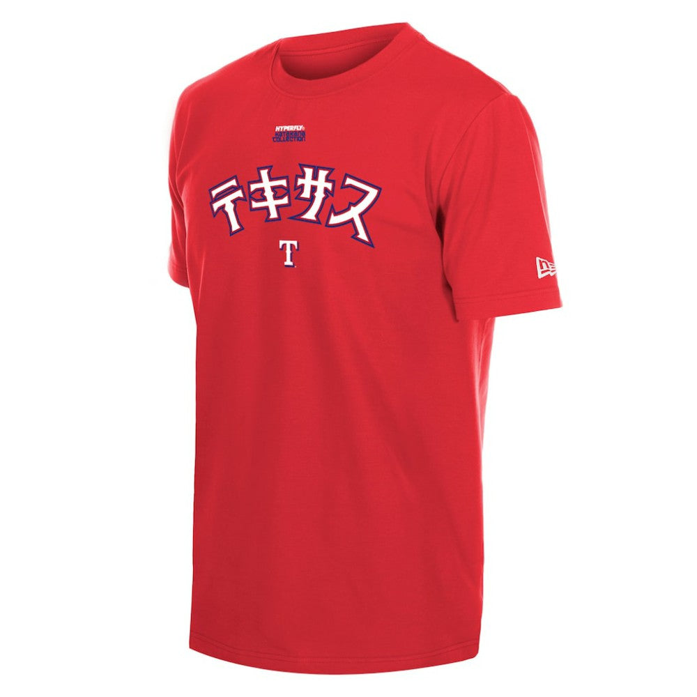Red Texas Rangers New Era x Hyperfly T-Shirt