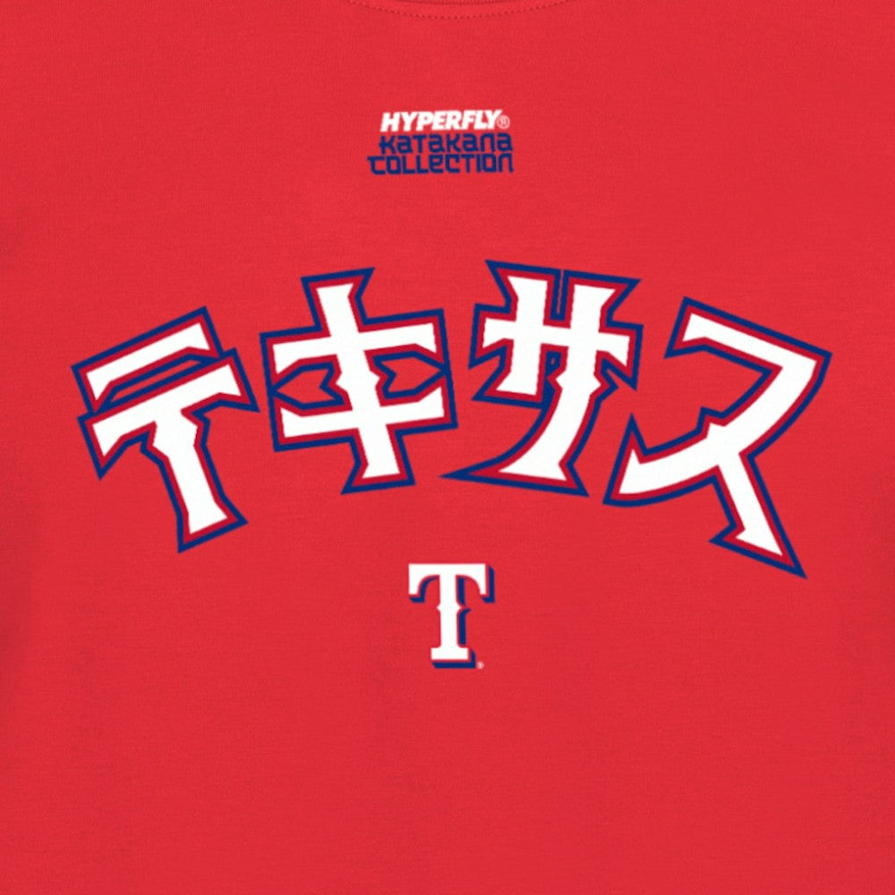 Red Texas Rangers New Era x Hyperfly T-Shirt