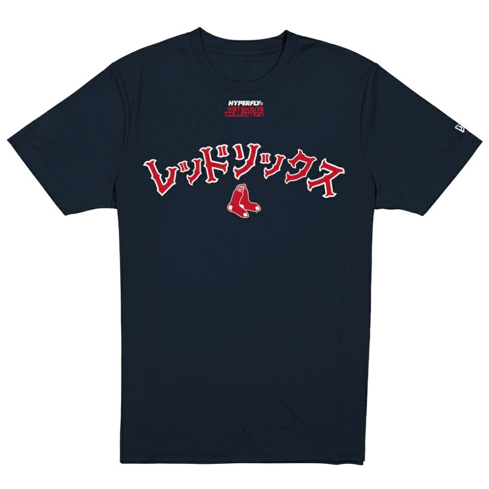Navy Boston Red Sox New Era x Hyperfly T-Shirt
