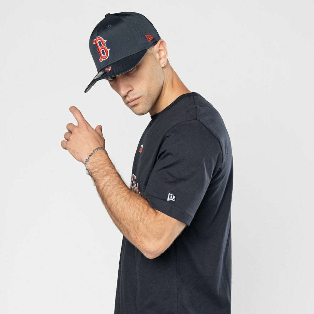 Navy Boston Red Sox New Era x Hyperfly T-Shirt