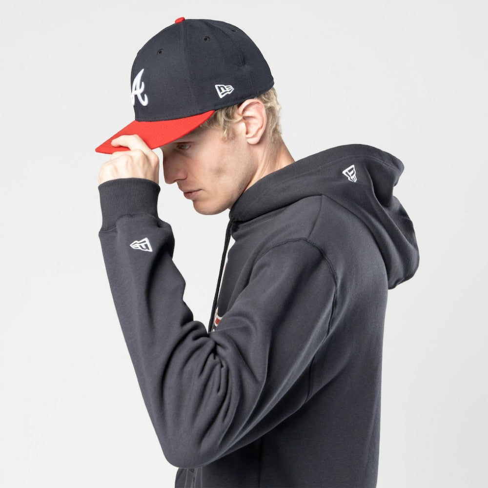 Navy Atlanta Braves New Era x Hyperfly Hoodie