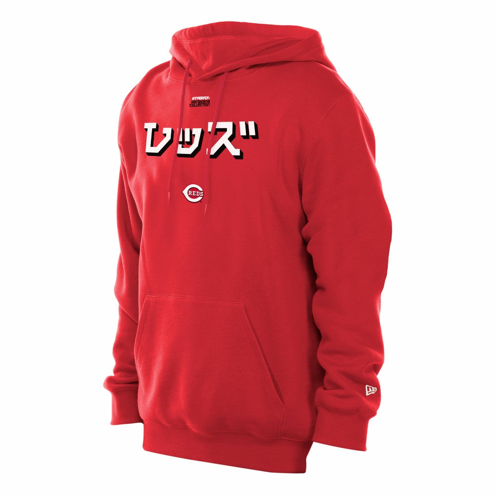 Red Cincinnati Reds New Era x Hyperfly Hoodie