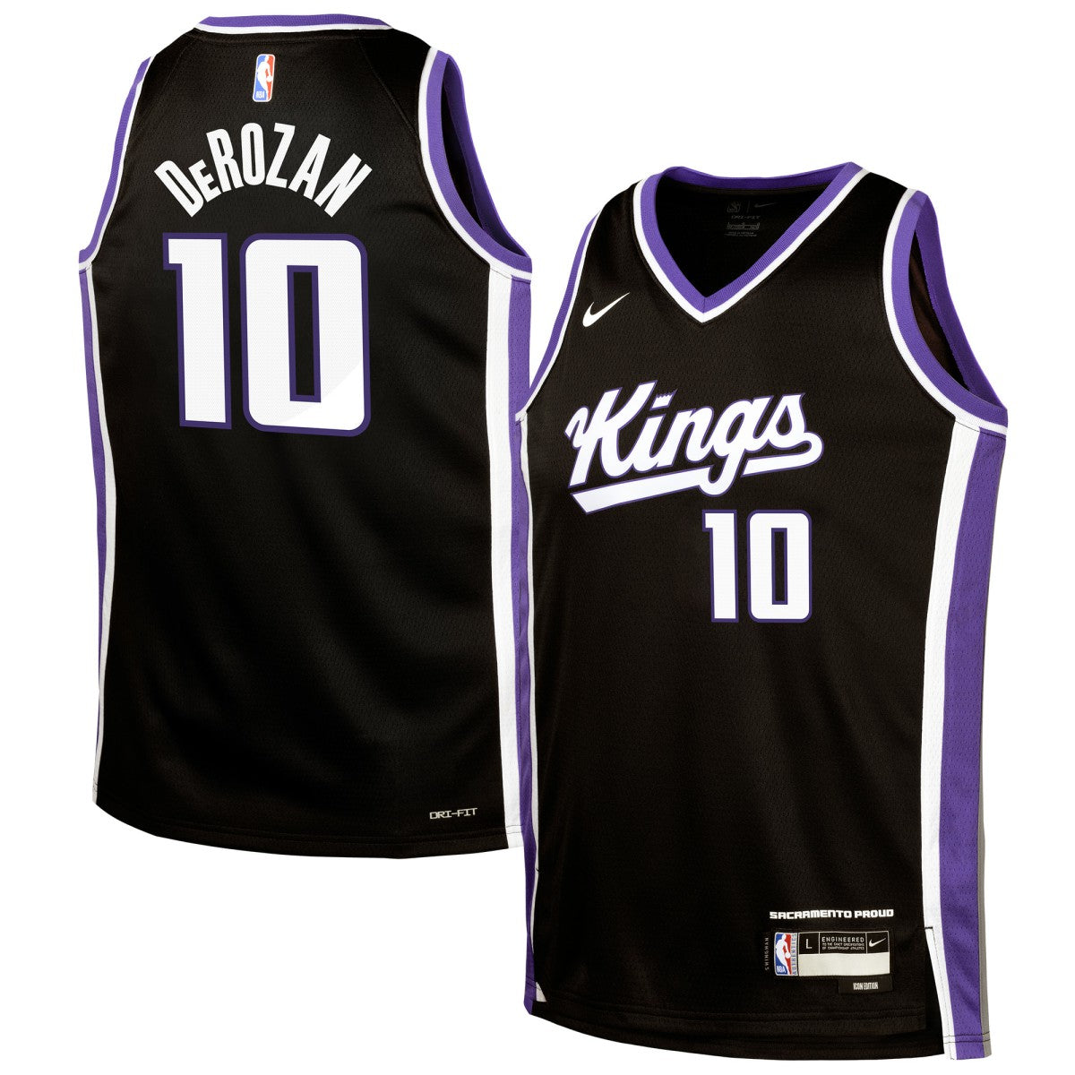 Nike DeMar DeRozan Sacramento Kings Youth Swingman Jersey