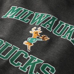 Mitchell & Ness Milwaukee Bucks Hardwood Classics Big & Tall Crewneck Sweatshirt