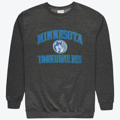 Mitchell & Ness Minnesota Timberwolves Hardwood Classics Big & Tall Crewneck Sweatshirt