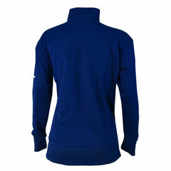 Navy Washington Nationals Columbia Women's Birchwood Hills Quarter-Zip Pullover