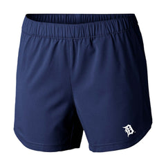 Navy Detroit Tigers Columbia Women's Tamiami Pull-On Shorts