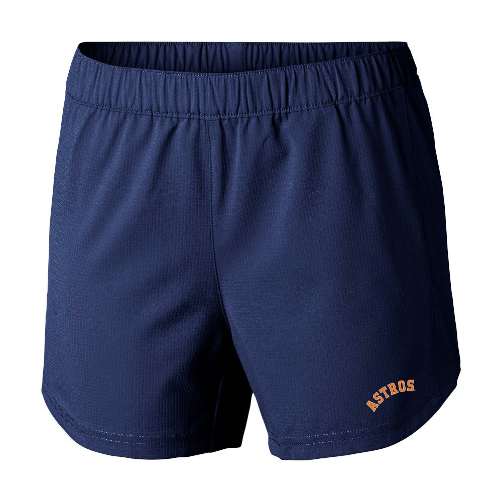 Navy Houston Astros Columbia Women's Tamiami Pull-On Shorts