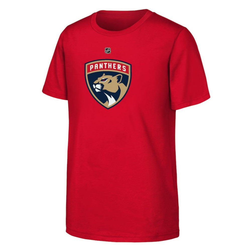 NHL Brad Marchand Florida Panthers Youth Player Name & Number T-Shirt