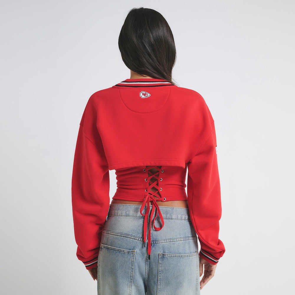 Off Season Women's Fleece Shrug Cami - Kansas City Chiefs