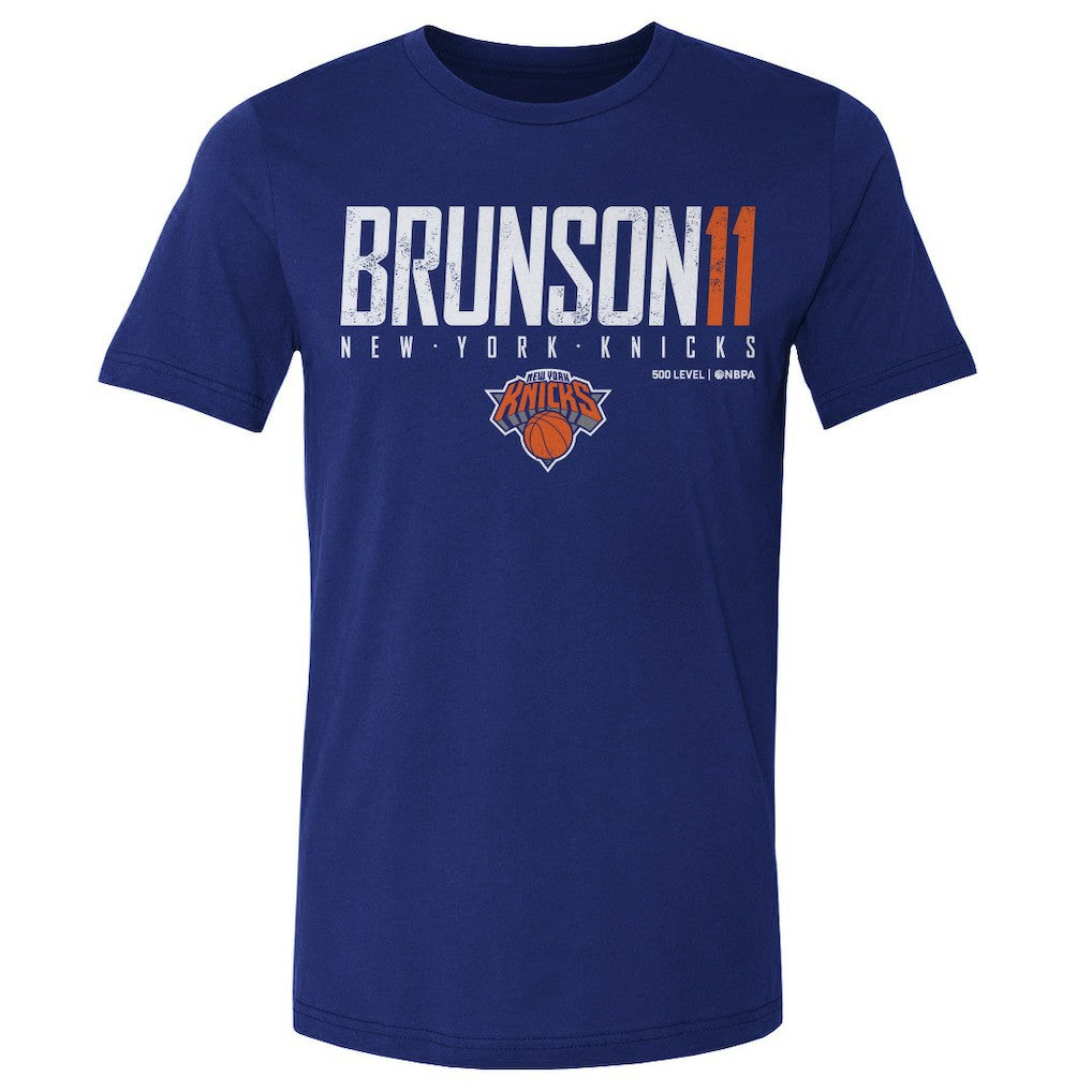 Jalen Brunson New York Knicks 500 Level Elite T-Shirt