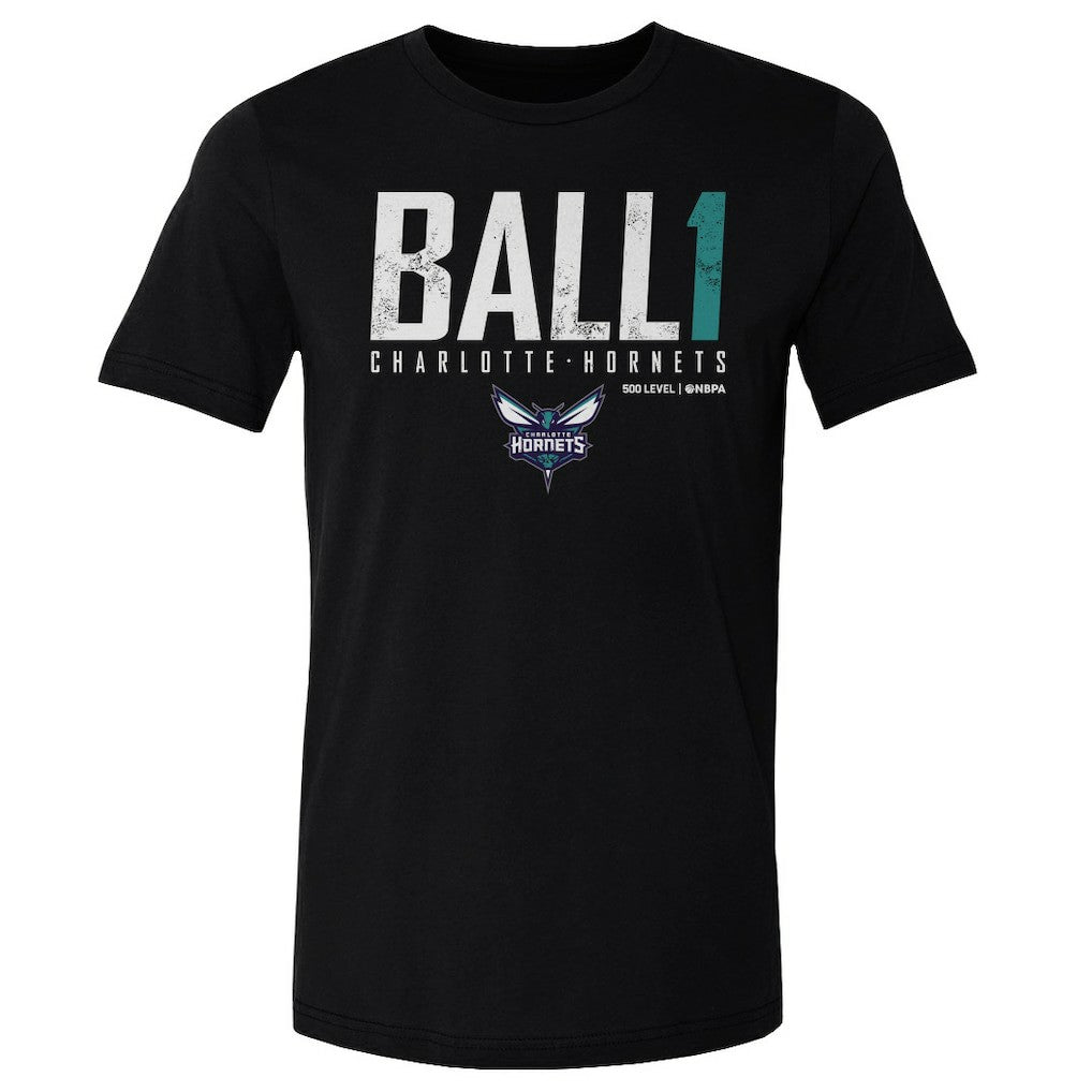LaMelo Ball Charlotte Hornets 500 Level Elite T-Shirt