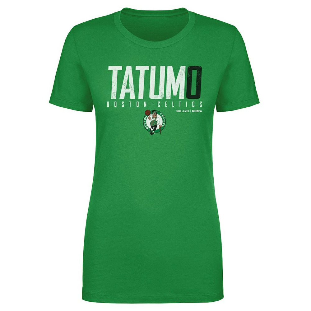 Jayson Tatum Boston Celtics 500 Level Women's Elite T-Shirt