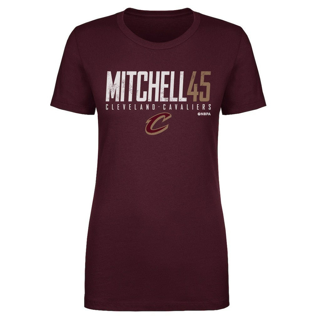 Donovan Mitchell Cleveland Cavaliers 500 Level Women's Elite T-Shirt sale