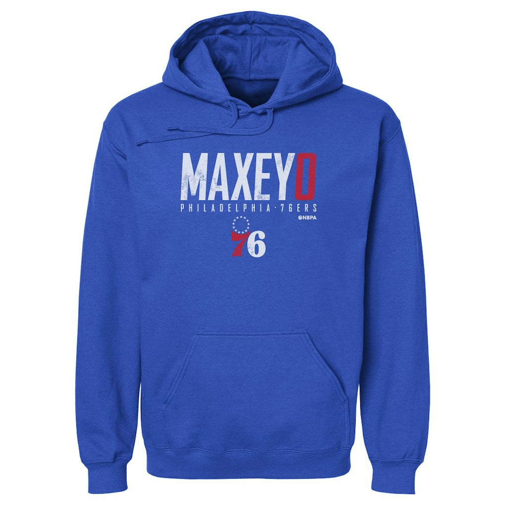 Tyrese Maxey Philadelphia 76ers 500 Level Elite Pullover Hoodie