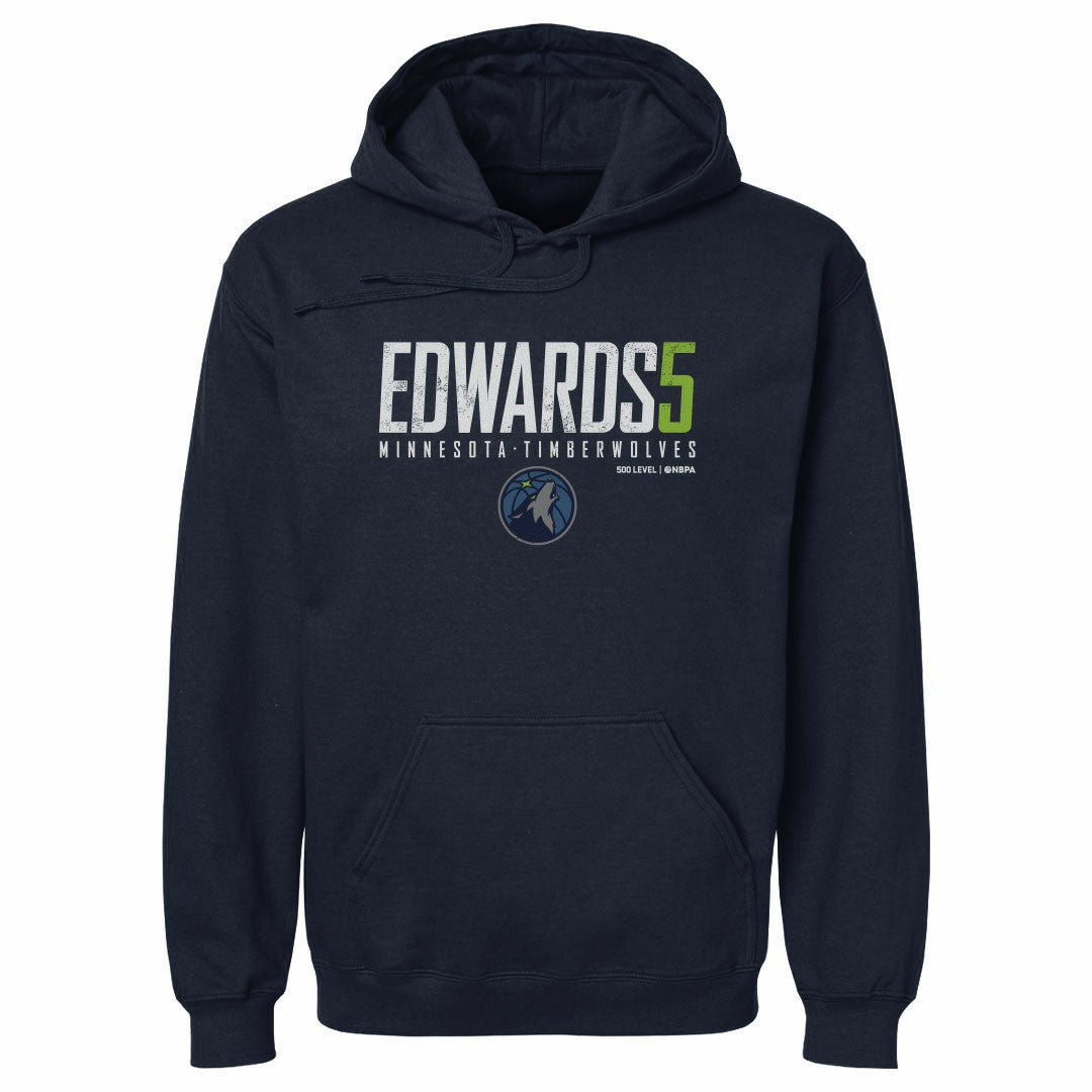 Anthony Edwards Minnesota Timberwolves 500 Level Elite Pullover Hoodie