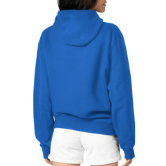 Royal Toronto Blue Jays G-III 4Her by Carl Banks Women's Double Heart Fleece Pullover Hoodie