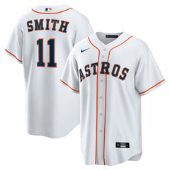 White Cam Smith Houston Astros Nike Home Replica Jersey