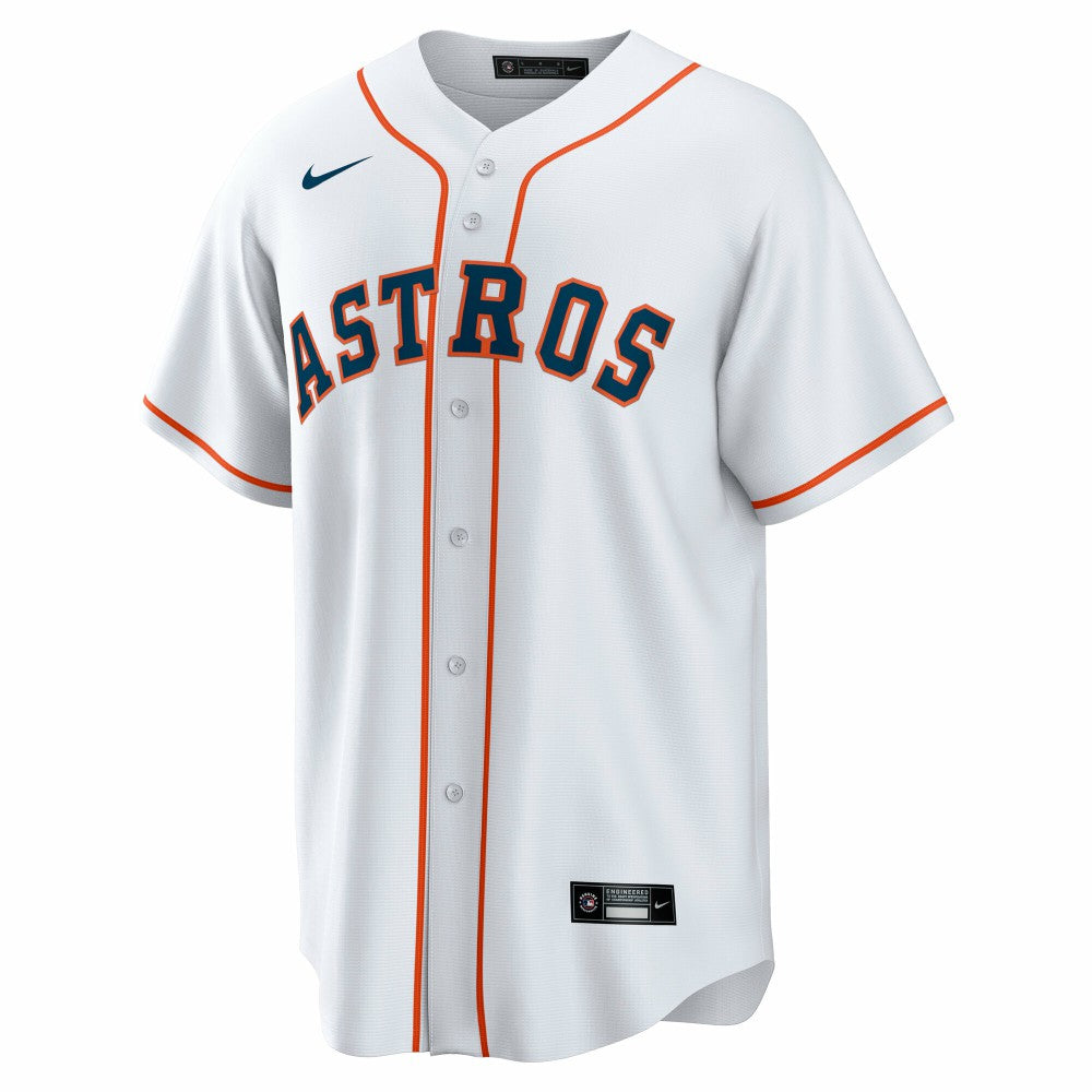 White Cam Smith Houston Astros Nike Home Replica Jersey