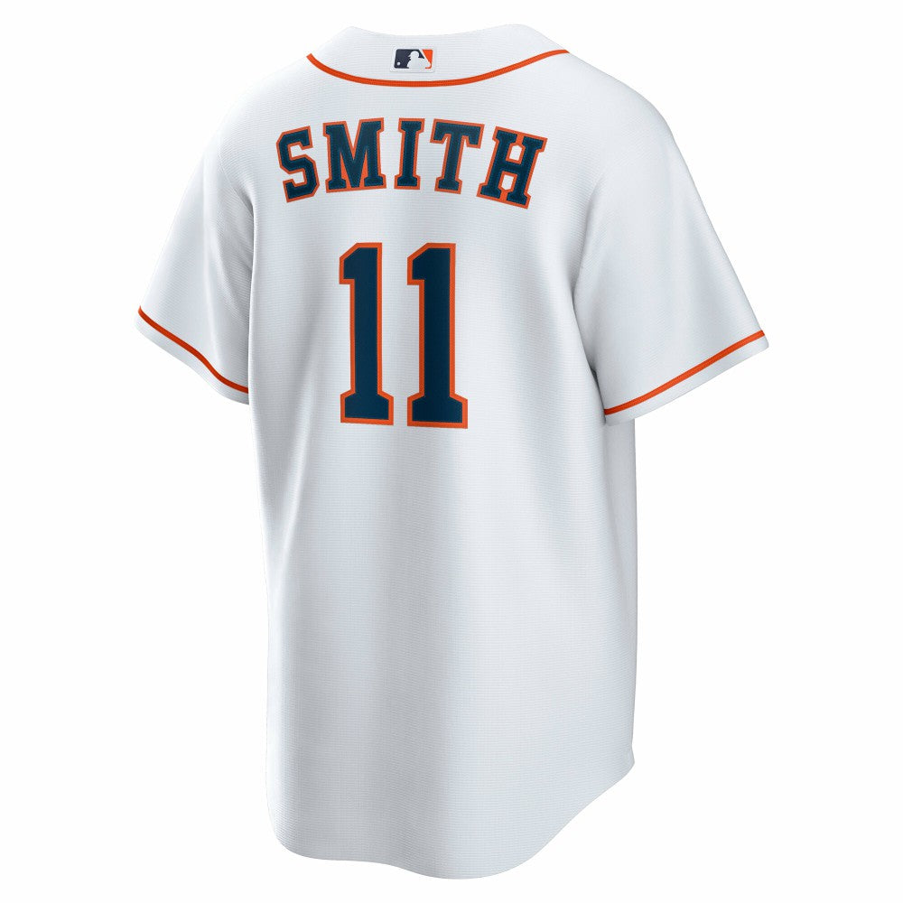 White Cam Smith Houston Astros Nike Home Replica Jersey