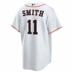 White Cam Smith Houston Astros Nike Home Replica Jersey