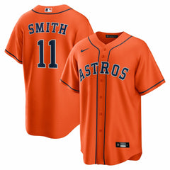 Orange Cam Smith Houston Astros Nike Alternate Replica Jersey