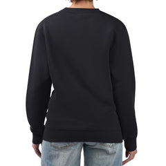 Black New York Mets G-III 4Her by Carl Banks Women's Retro Roses Fleece Pullover Sweatshirt