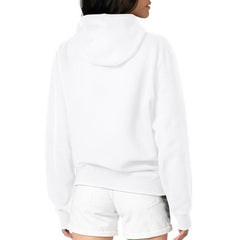 White Chicago Cubs Starter Women's Drive-In Pullover Hoodie