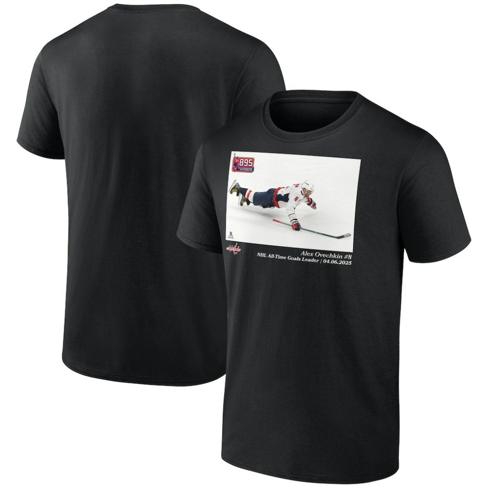 NHL Alexander Ovechkin Washington Capitals NHL All-Time Goals Leader T-Shirt