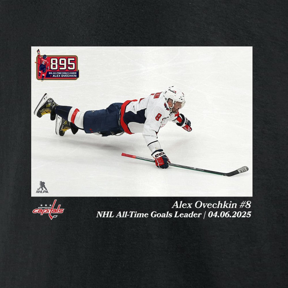 NHL Alexander Ovechkin Washington Capitals NHL All-Time Goals Leader T-Shirt