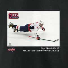 NHL Alexander Ovechkin Washington Capitals NHL All-Time Goals Leader T-Shirt