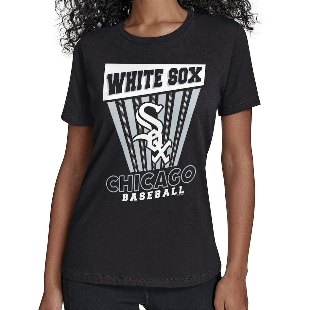 Black Chicago White Sox Starter Women's Poster Print T-Shirt