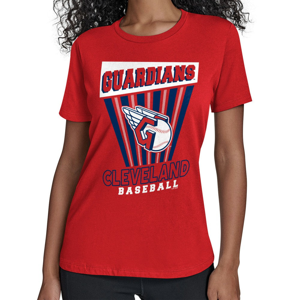 Red Cleveland Guardians Starter Women's Poster Print T-Shirt