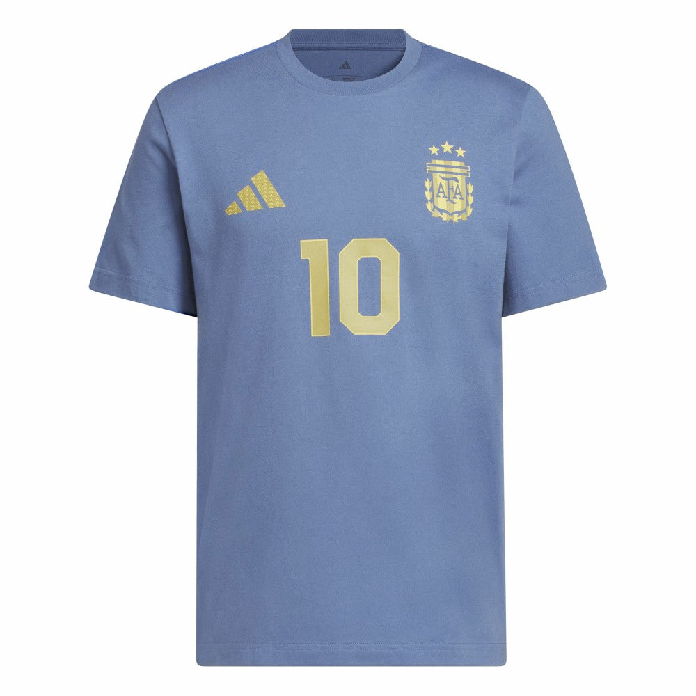 Lionel Messi Argentina National Team Name & Number T-Shirt
