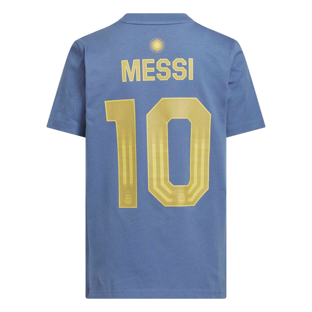 Lionel Messi Argentina National Team Youth Name & Number T-Shirt
