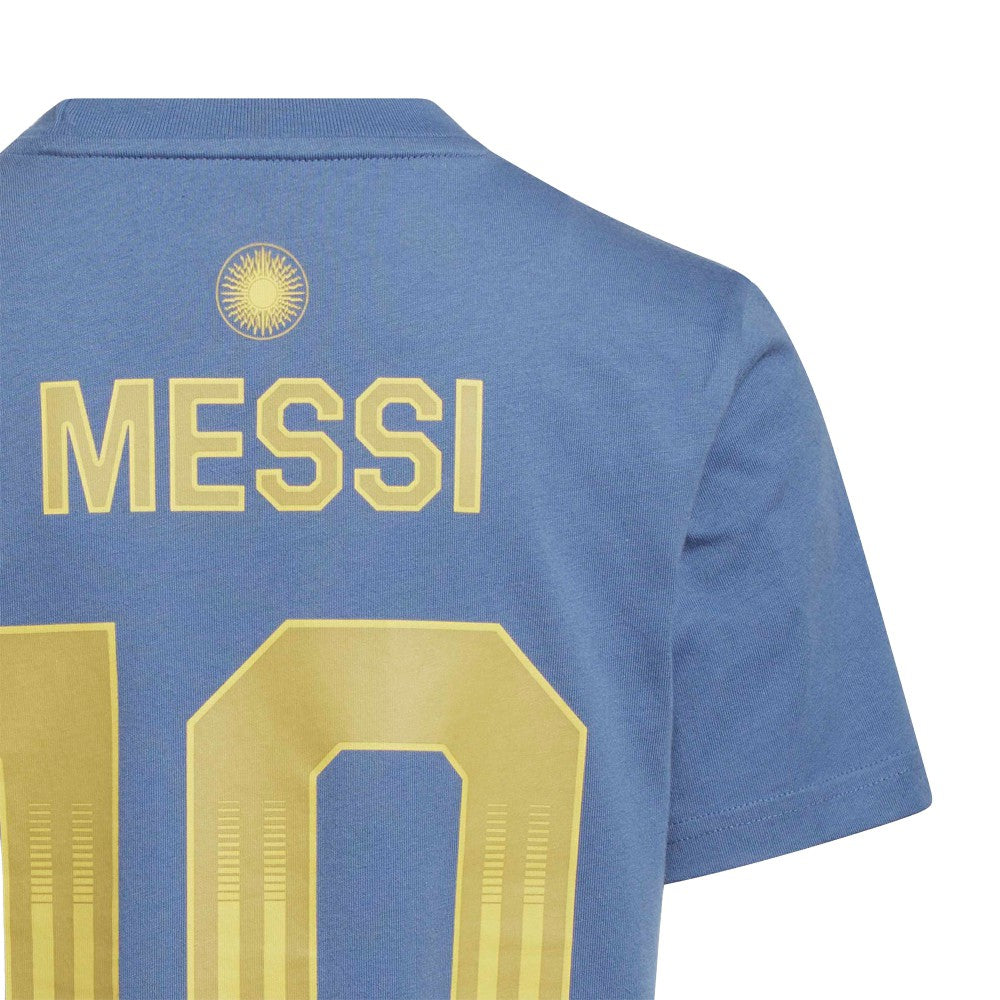 Lionel Messi Argentina National Team Youth Name & Number T-Shirt