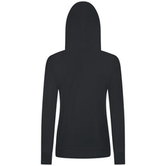 Black Arizona Diamondbacks Levelwear Women's Cooperstown Collection Relay Core Logo Pullover Hoodie