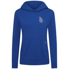 Royal Los Angeles Dodgers Levelwear Women's Cooperstown Collection Relay Core Logo Pullover Hoodie