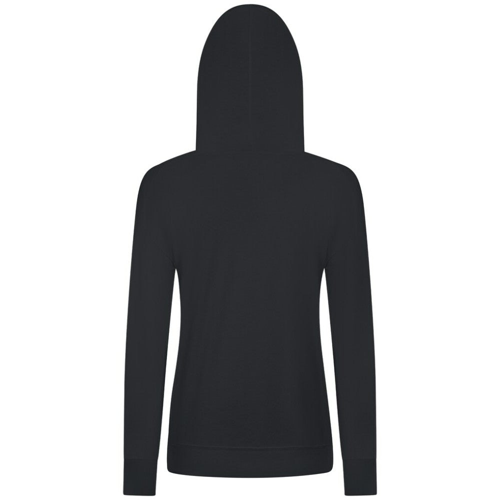 Black Baltimore Orioles Levelwear Women's Cooperstown Collection Relay Core Logo Pullover Hoodie