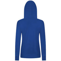 Royal Chicago Cubs Levelwear Women's Cooperstown Collection Relay Core Logo Pullover Hoodie