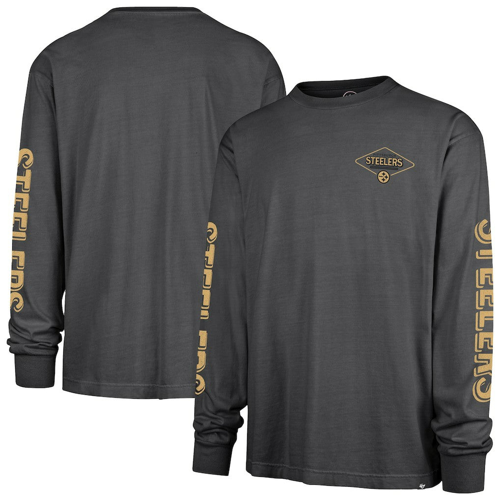 '47 Cairn Ravine Foundation Long Sleeve T-Shirt - Pittsburgh Steelers T-shirts
