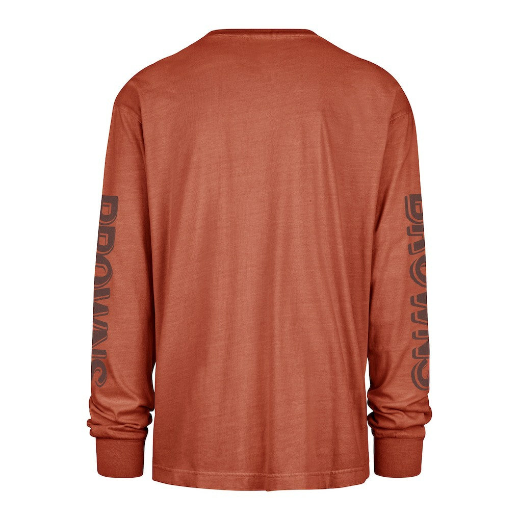'47 Cairn Ravine Foundation Throwback Long Sleeve T-Shirt - Cleveland Browns T-shirts