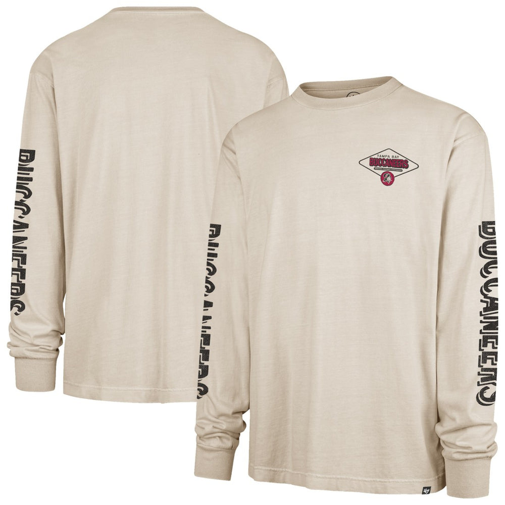 '47 Cairn Ravine Foundation Throwback Long Sleeve T-Shirt - Tampa Bay Buccaneers T-shirts