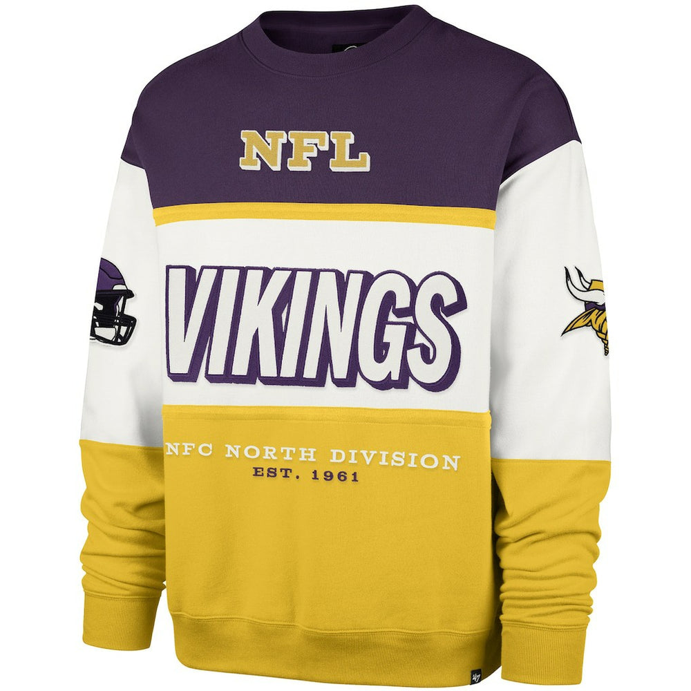 '47 Breeze Maximalist Sweatshirt - Minnesota Vikings Sweatshirts