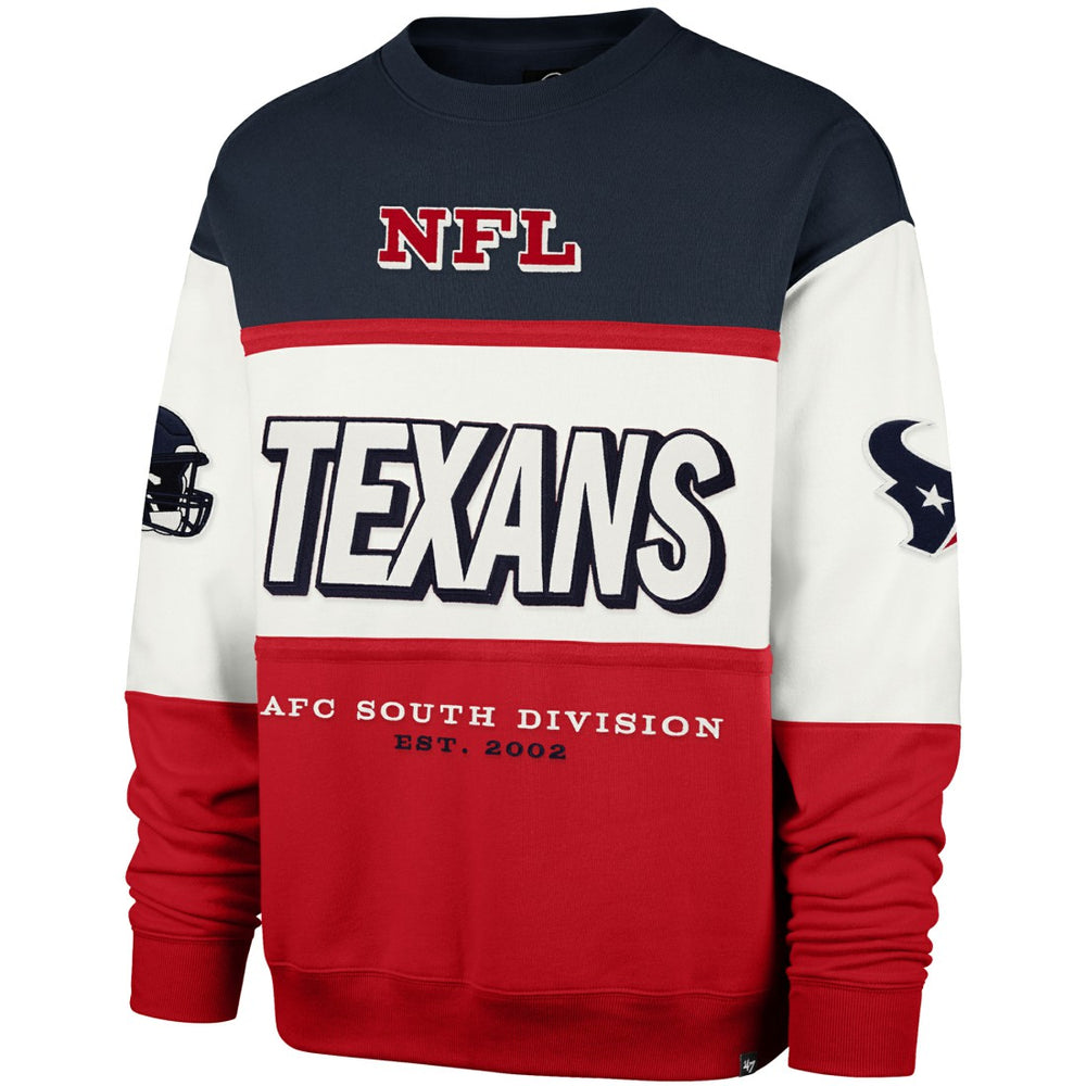 '47 Breeze Maximalist Sweatshirt - Houston Texans Sweatshirts