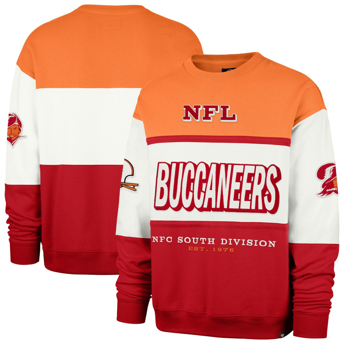 '47 Throwback Breeze Maximalist Sweatshirt - Tampa Bay Buccaneers Sweatshirts