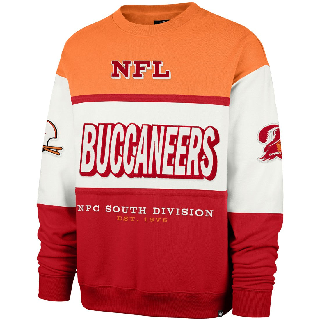 '47 Throwback Breeze Maximalist Sweatshirt - Tampa Bay Buccaneers Sweatshirts