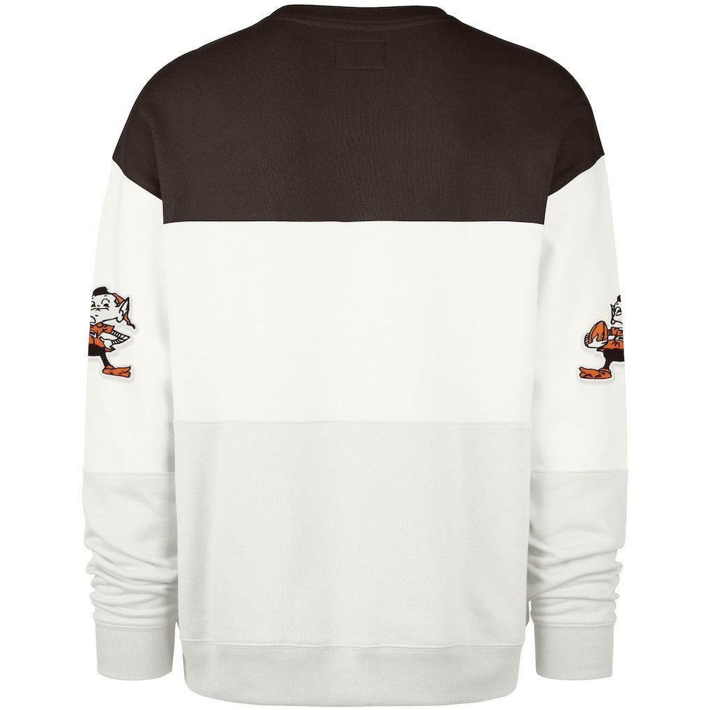 '47 Throwback Breeze Maximalist Sweatshirt - Cleveland Browns Sweatshirts