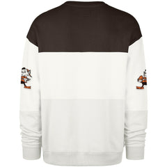 '47 Throwback Breeze Maximalist Sweatshirt - Cleveland Browns Sweatshirts