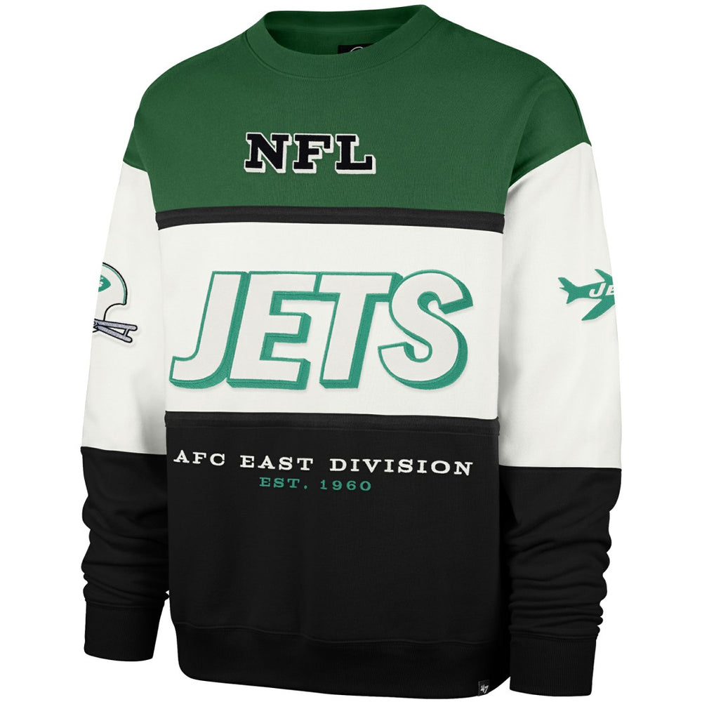 '47 Throwback Breeze Maximalist Sweatshirt - New York Jets Sweatshirts